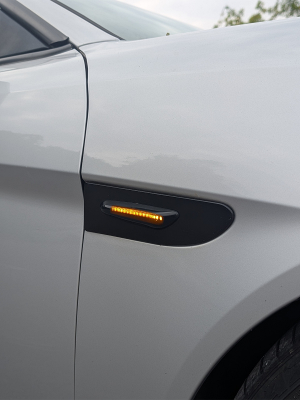 LED Side Repeater Adapter Plates - Hyundai Coupe SIII