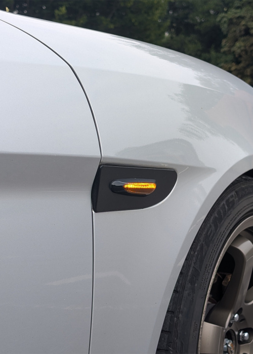 LED Side Repeater Adapter Plates - Hyundai Coupe SIII
