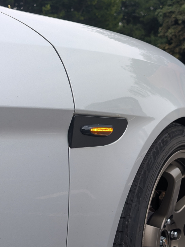 LED Side Repeater Adapter Plates - Hyundai Coupe SIII
